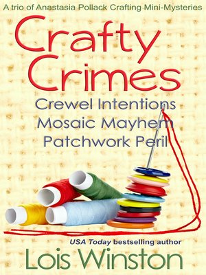 cover image of Crafty Crimes